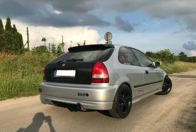 Honda Civic cena 11900 przebieg: 166000, rok produkcji 2000 z Racibórz małe 781